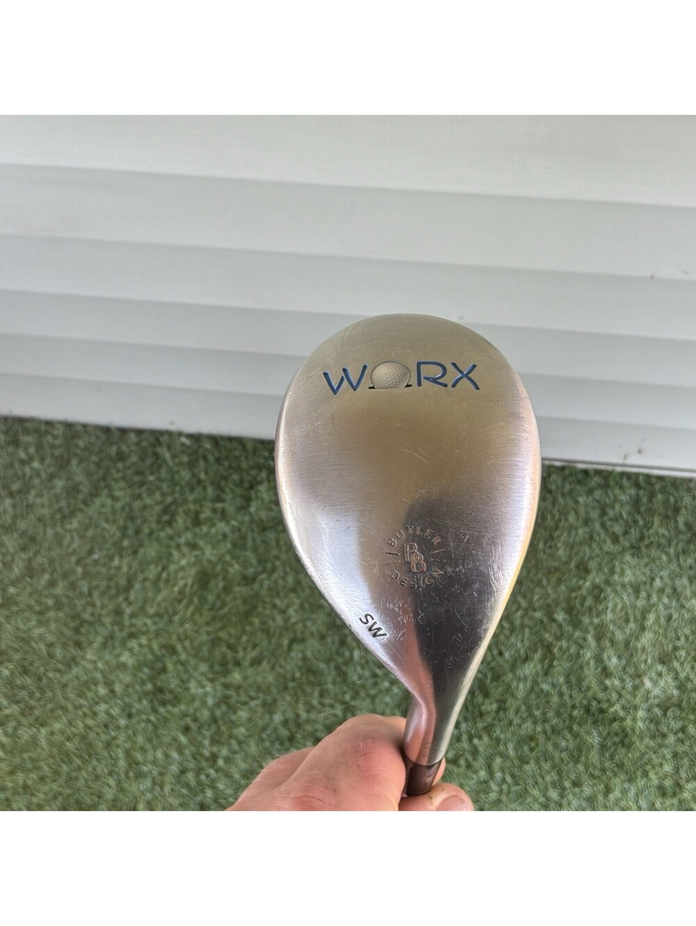 WORX Butler Design SW Sand Wedge 55° RH Steel 35.25” Satin Used Golf Club
